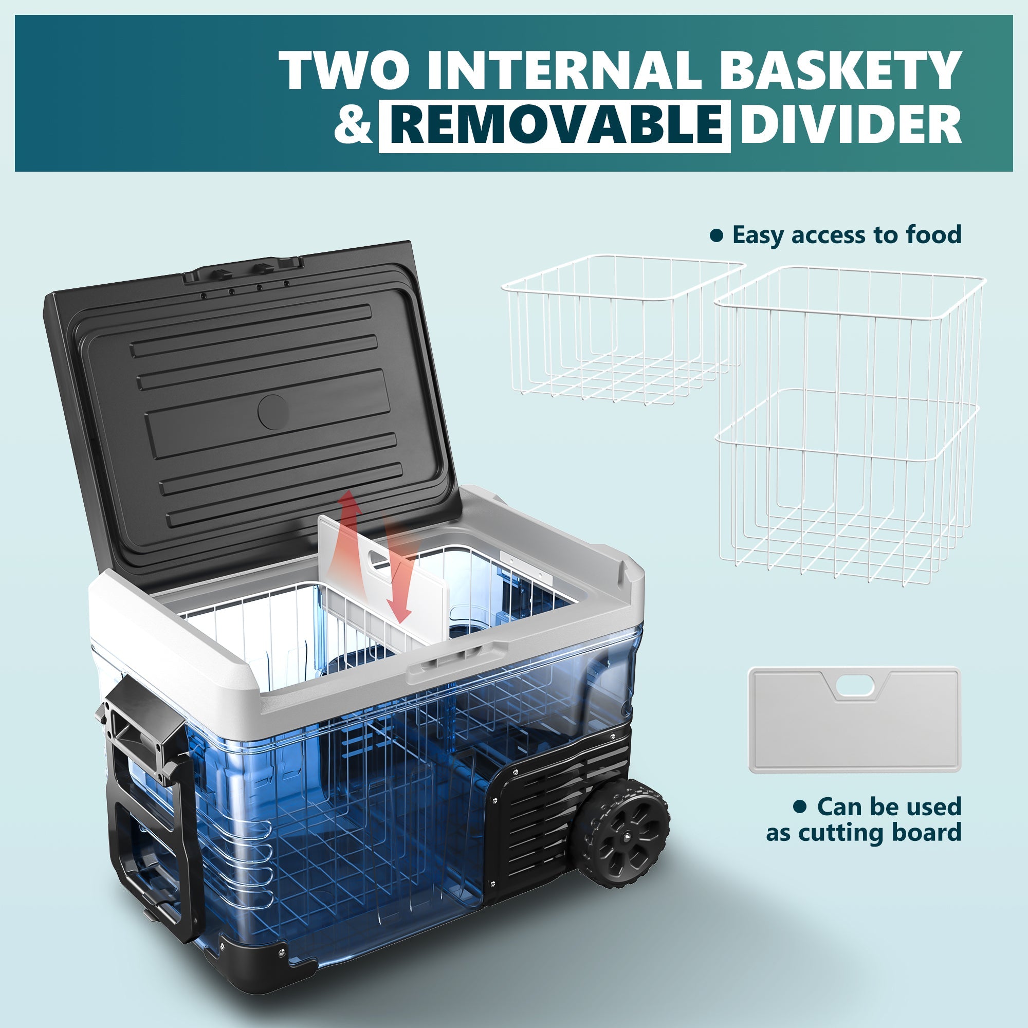 Euhomy Rover W2 Car Refrigerator (37QT/53QT)