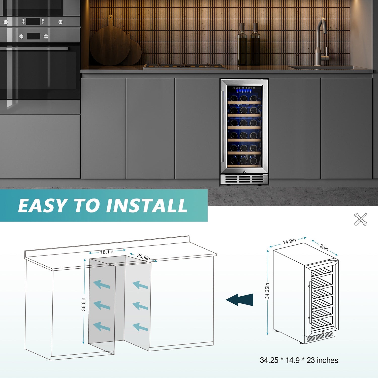 Euhomy Eden Plus Wine Cooler