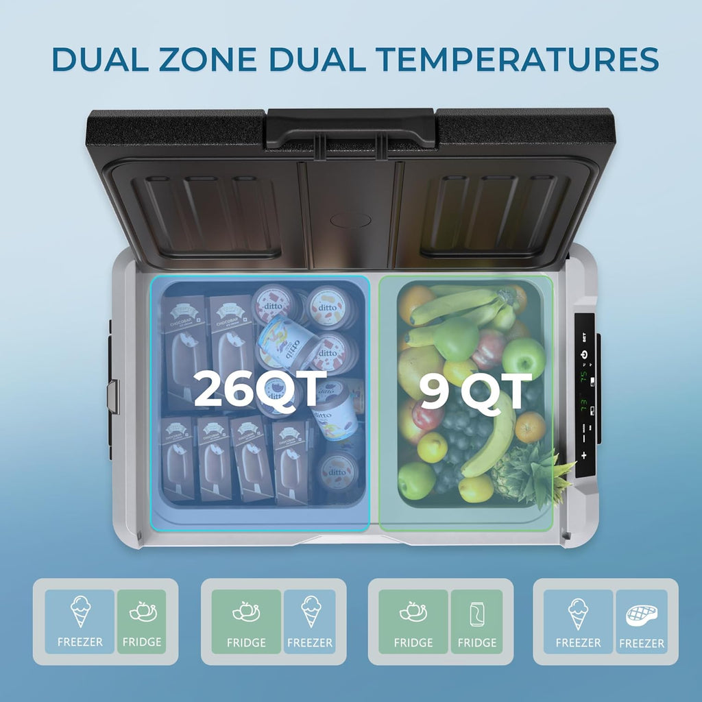Euhomy Rover W4 Car Refrigerator (37QT/53QT)