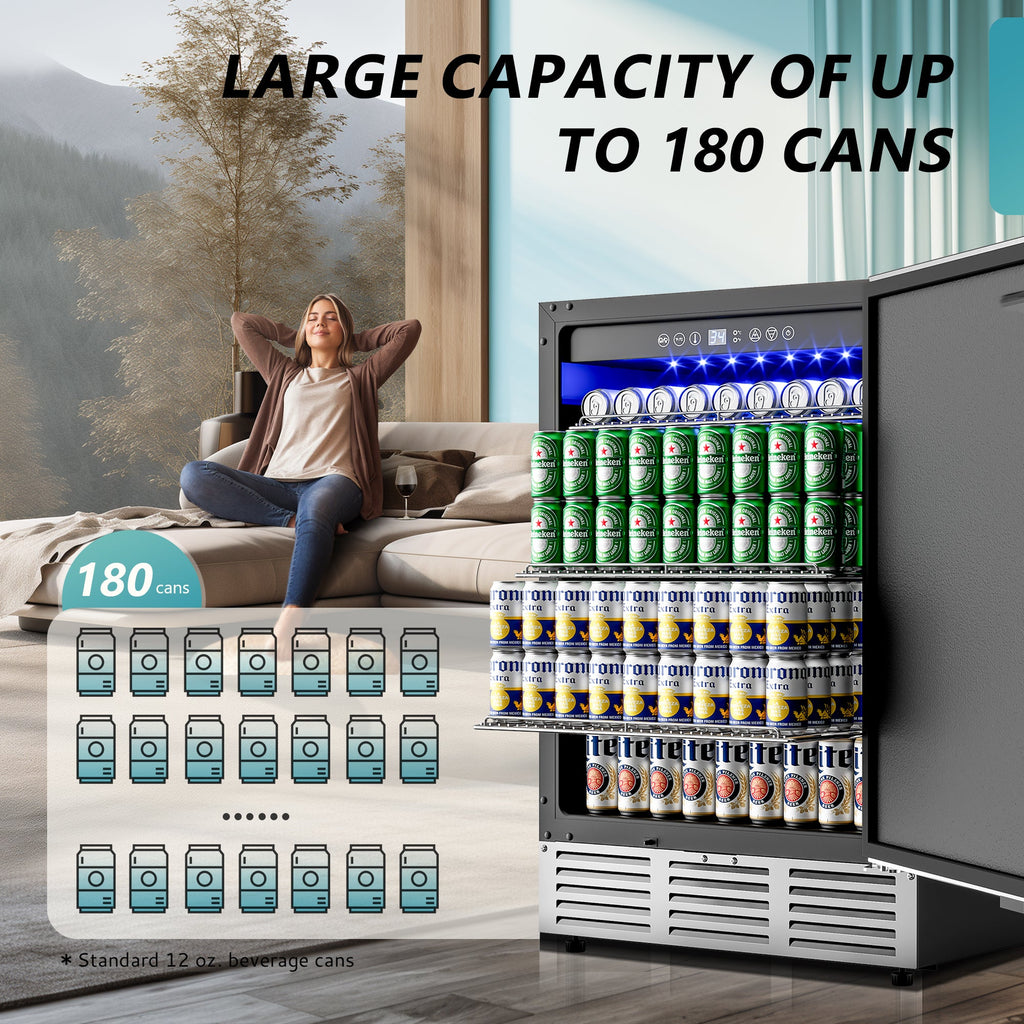 Euhomy Splash 150 Beverage Refrigerator